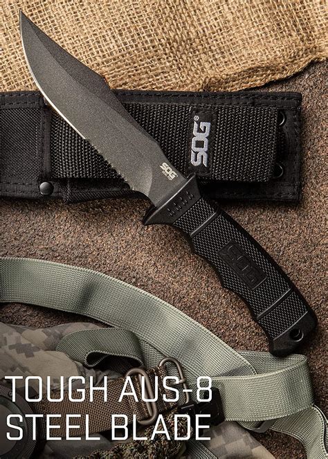 sog seal pup knife test|sog seal pup fixed blade.